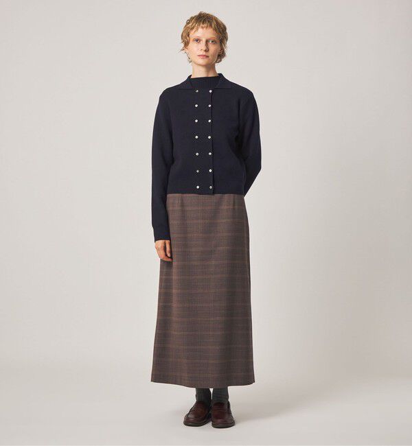 STEVEN ALAN「＜Steven Alan＞コットン カシミヤ ダブルブレステッド カーディガン」|カーディガン|