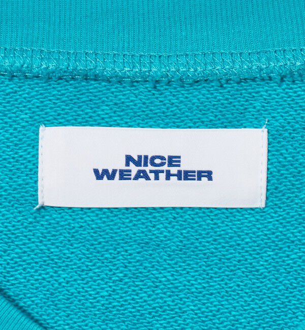 NICE WEATHER「＜NICE WEATHER＞ロゴ スウェット」|Tシャツ・カットソー|