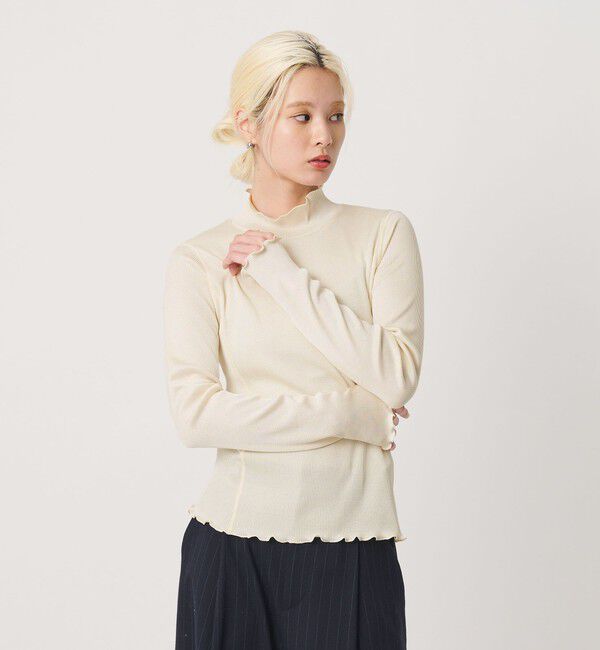 BEAUTY&YOUTH UNITED ARROWS「ポリエステルコットンテレコ メロー タートルネック カットソー」|Tシャツ・カットソー|