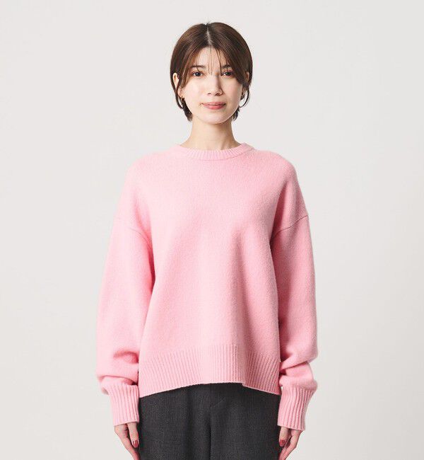BEAUTY&YOUTH UNITED ARROWS「ウールカシミヤ アクア クルーネックニット」|ニット・セーター|