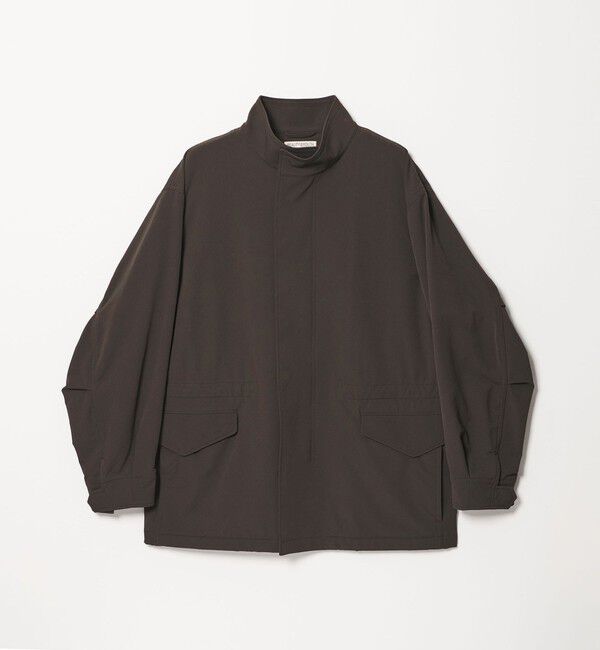 BEAUTY&YOUTH UNITED ARROWS「KOMATSU PACK URK ミリタリー ショート コート ストレッチ 裏起毛」|その他|DK.BROWN
