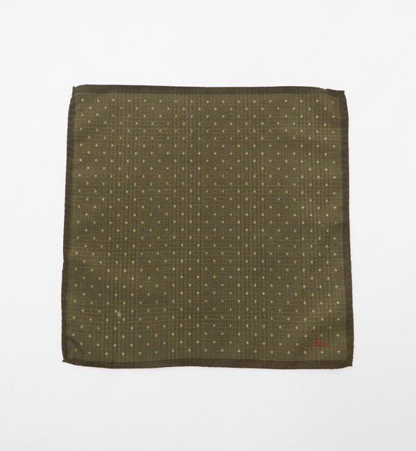 UNITED ARROWS「＜molteni＞ドット ポケット チーフ」|ハンカチ|