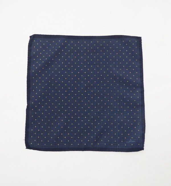 UNITED ARROWS「＜molteni＞ドット ポケット チーフ」|ハンカチ|