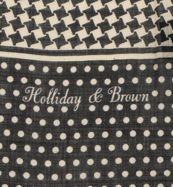 UNITED ARROWS「＜Holliday＆Brown＞プリント ストール」|ストール|