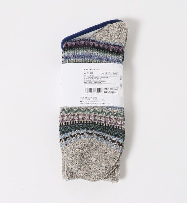 UNITED ARROWS「＜ROTOTO＞ノルディック ソックス」|ソックス|