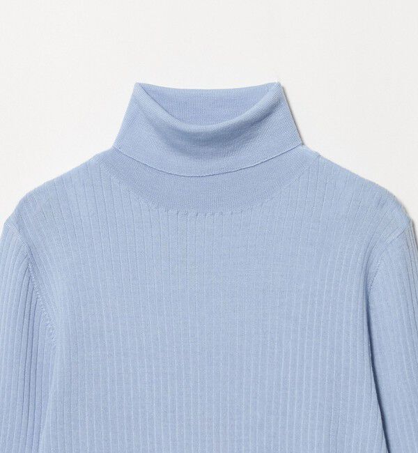 UNITED ARROWS「リブ タートルネック ニット」|ニット・セーター|