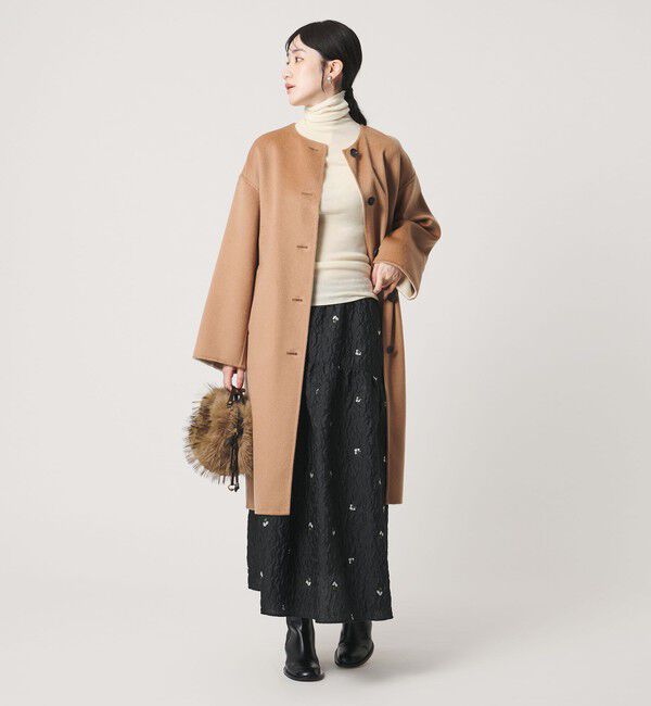 UNITED ARROWS「18G フィットリブ タートルネック ニット」|ニット・セーター|