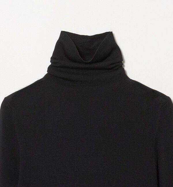 UNITED ARROWS「18G フィットリブ タートルネック ニット」|ニット・セーター|