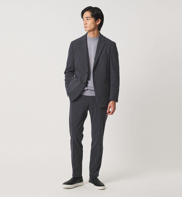 UNITED ARROWS「ライト コーデュロイ シングル 2ボタン テーラードジャケット UA COZY ウォッシャブル ヨコストレッチ」|テーラードジャケット|