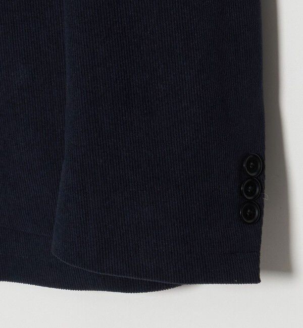 UNITED ARROWS「ライト コーデュロイ シングル 2ボタン テーラードジャケット UA COZY ウォッシャブル ヨコストレッチ」|テーラードジャケット|