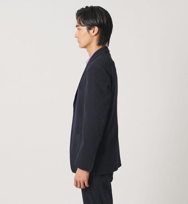 UNITED ARROWS「ライト コーデュロイ シングル 2ボタン テーラードジャケット UA COZY ウォッシャブル ヨコストレッチ」|テーラードジャケット|