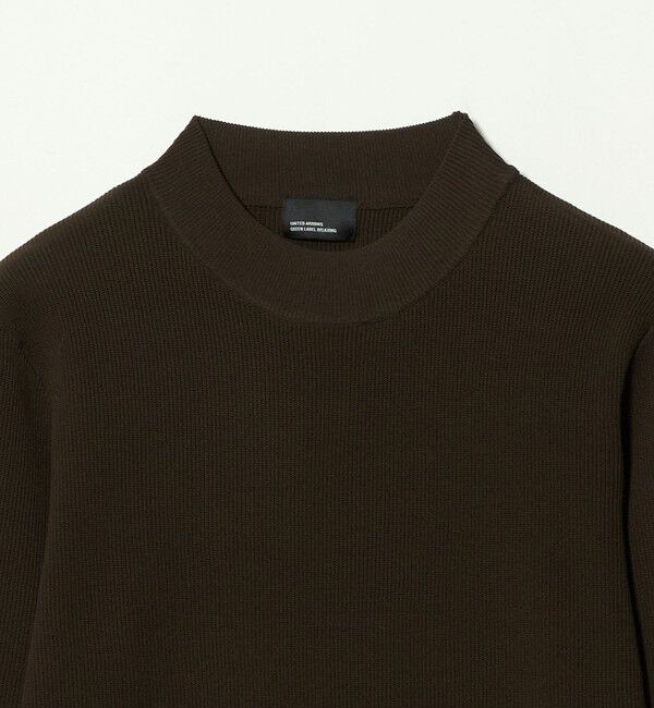 UNITED ARROWS green label relaxing「【WEB限定】JUST fit デイリー アゼ モックネック ニット」|ニット・セーター|