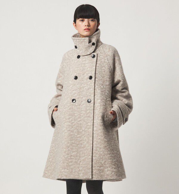 EMMEL REFINES「＜EMMEL REFINES＞EM Aライン バックタック ミディアムコート」|その他|BEIGE