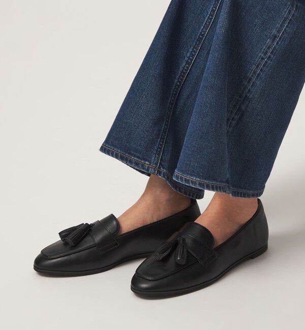 UNITED ARROWS green label relaxing「ラウンド タッセルローファー」|その他|