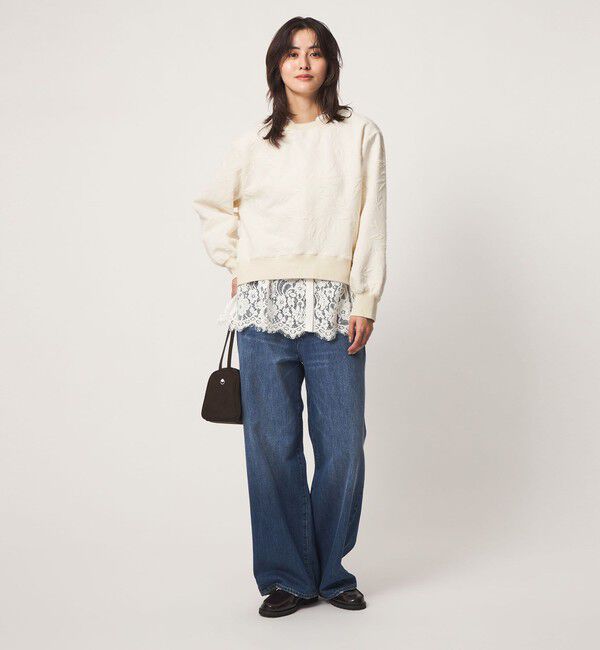 UNITED ARROWS green label relaxing「ジャガード スウェット プルオーバー」|Tシャツ・カットソー|
