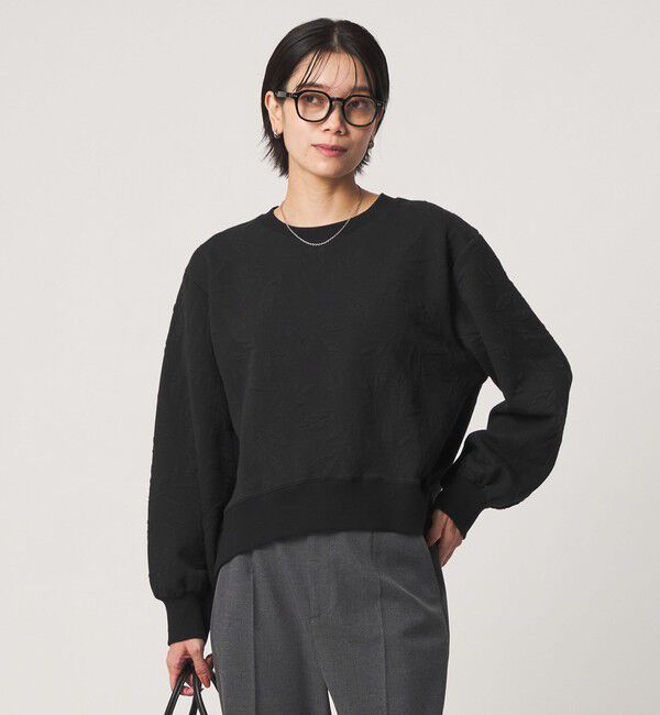 UNITED ARROWS green label relaxing「ジャガード スウェット プルオーバー」|Tシャツ・カットソー|
