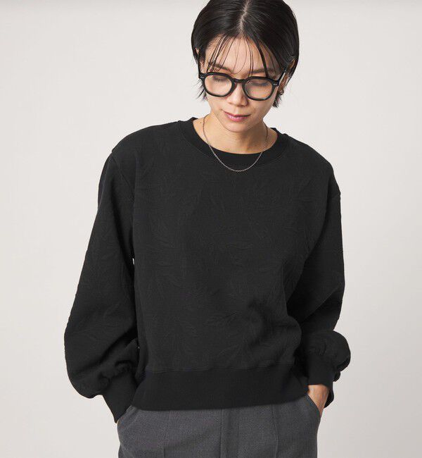 UNITED ARROWS green label relaxing「ジャガード スウェット プルオーバー」|Tシャツ・カットソー|