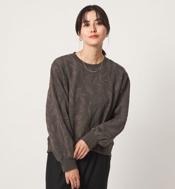 UNITED ARROWS green label relaxing「ジャガード スウェット プルオーバー」|Tシャツ・カットソー|