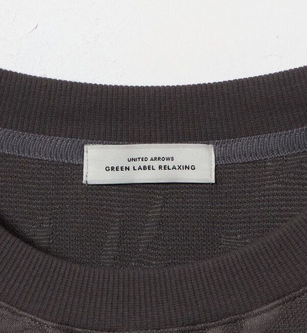 UNITED ARROWS green label relaxing「ジャガード スウェット プルオーバー」|Tシャツ・カットソー|