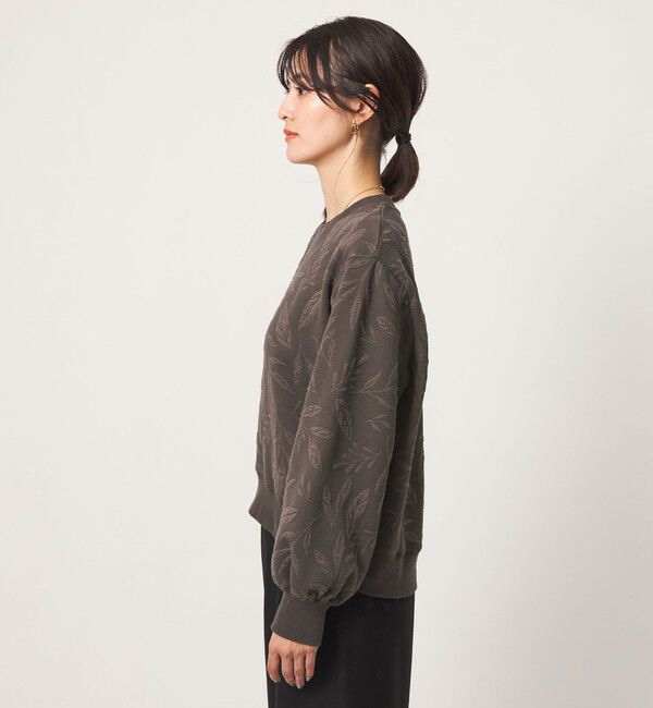 UNITED ARROWS green label relaxing「ジャガード スウェット プルオーバー」|Tシャツ・カットソー|