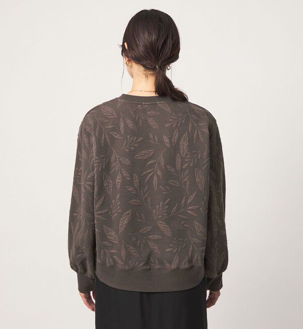 UNITED ARROWS green label relaxing「ジャガード スウェット プルオーバー」|Tシャツ・カットソー|