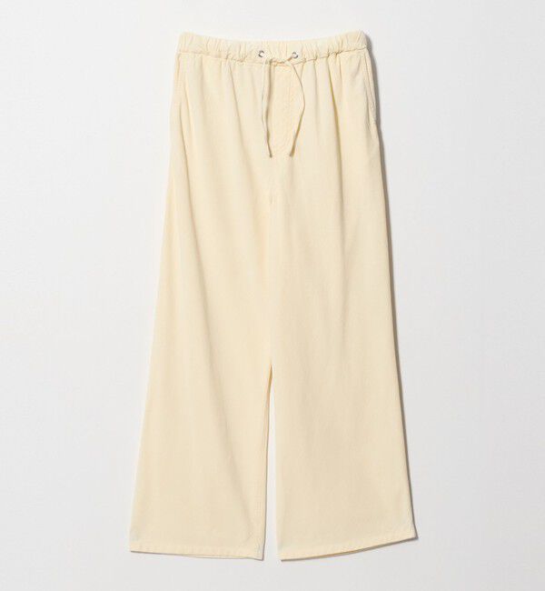 BEAUTY&YOUTH UNITED ARROWS「ブラッシュ コーデュロイ イージーパンツ」|チノ|OFF WHITE