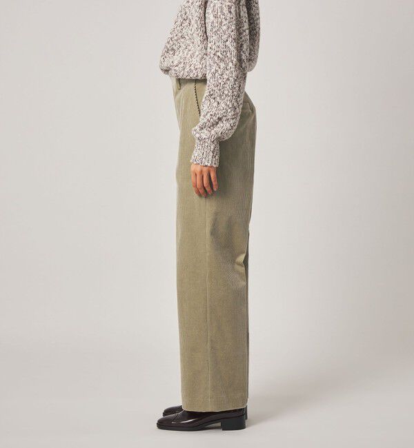 STEVEN ALAN「＜Steven Alan＞コーデュロイ ワイド トラウザーズ」|チノ|