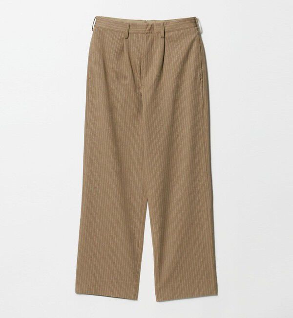 BEAUTY&YOUTH UNITED ARROWS「【別注】＜BURK＞ベルトパンツ ベージュ」|チノ|