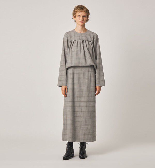 STEVEN ALAN「＜Steven Alan＞チェック ロング スカート」|スカート|