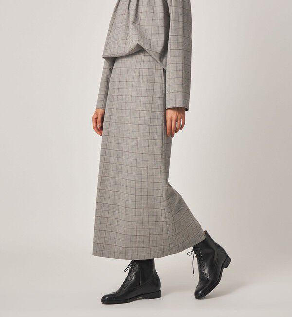 STEVEN ALAN「＜Steven Alan＞チェック ロング スカート」|スカート|
