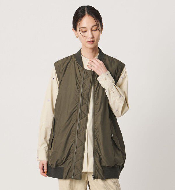 UNITED ARROWS「＜SACRA＞MA1 ベスト」|ベスト・ジレ|OLIVE