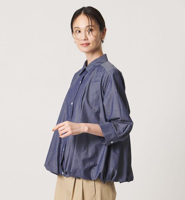 UNITED ARROWS「コットン ８分袖 バルーン シャツ」|シャツ・ブラウス|その他7