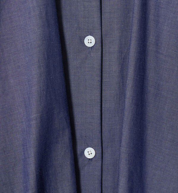 UNITED ARROWS「コットン ８分袖 バルーン シャツ」|シャツ・ブラウス|