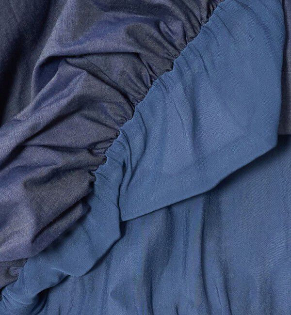 UNITED ARROWS「コットン ８分袖 バルーン シャツ」|シャツ・ブラウス|