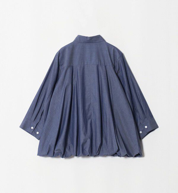 UNITED ARROWS「コットン ８分袖 バルーン シャツ」|シャツ・ブラウス|