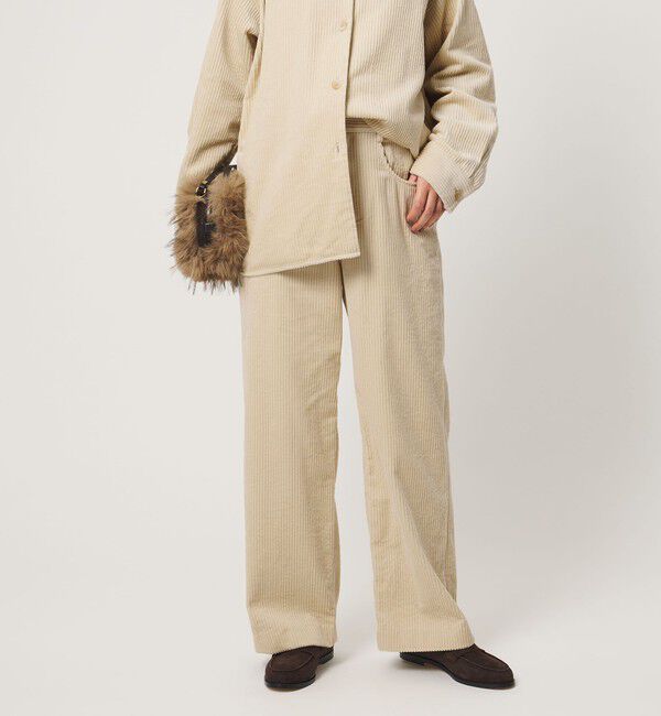 UNITED ARROWS「コーデュロイ ワイドパンツ」|その他|