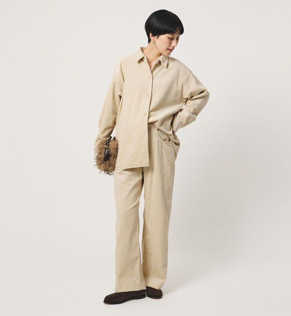 UNITED ARROWS「コーデュロイ ワイドパンツ」|その他|