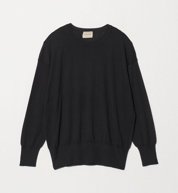 UNITED ARROWS「18G ウール クルーネック ニット ‐ウォッシャブル‐」|ニット・セーター|