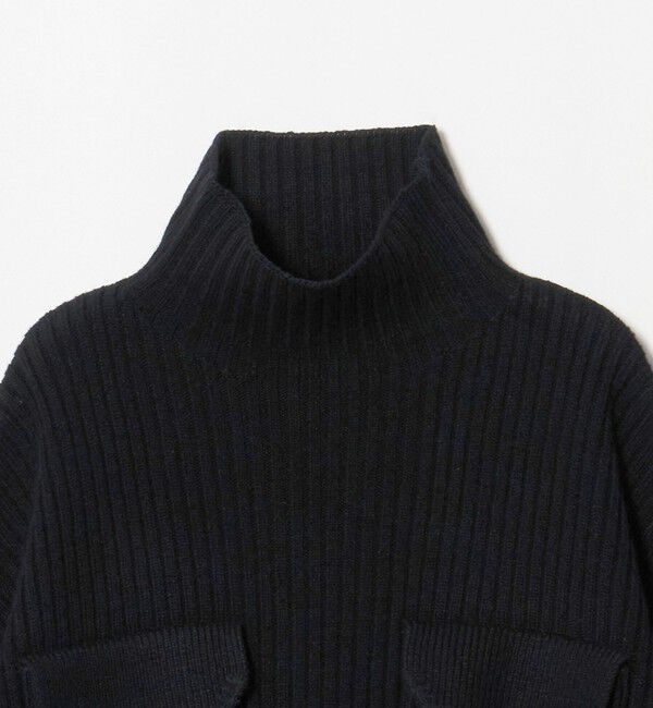UNITED ARROWS「＜SACRA＞ウール ポケット タートル ニット」|ニット・セーター|