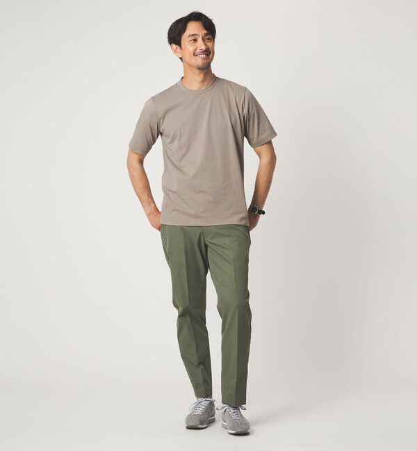 UNITED ARROWS green label relaxing「【WEB限定】JUST fit ジャケイン T 半袖 Tシャツ カットソー -吸水速乾・抗菌-」|Tシャツ・カットソー|