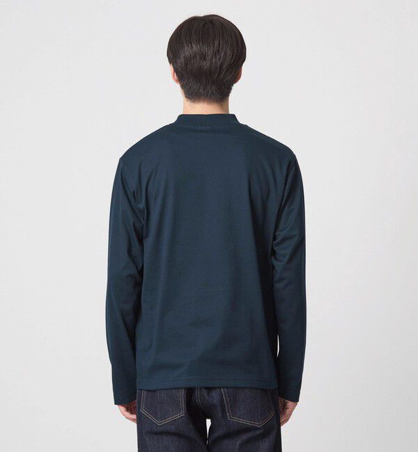 UNITED ARROWS green label relaxing「【WEB限定】JUST fit デイリーモック 長袖 Tシャツ -吸水速乾・抗菌-」|Tシャツ・カットソー|
