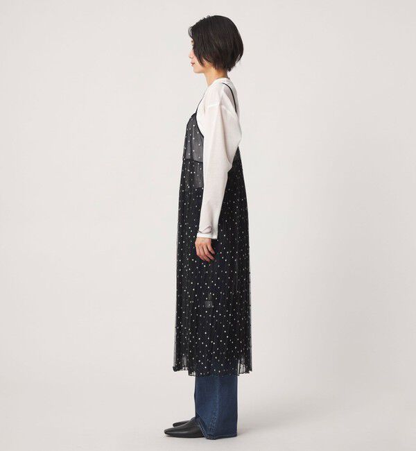 UNITED ARROWS green label relaxing「シシュウ チュール ワンピース」|ワンピース|