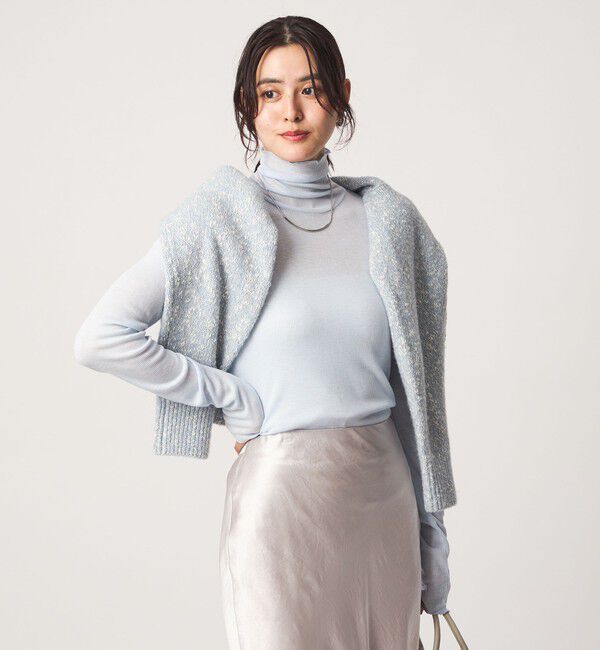 UNITED ARROWS green label relaxing「［size SHORTあり］テレコ タートルネック プルオーバー」|Tシャツ・カットソー|