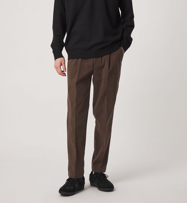 UNITED ARROWS green label relaxing「【WEB限定】JUST fit コーデュロイ 1プリーツ イージーパンツ」|その他|