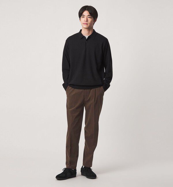 UNITED ARROWS green label relaxing「【WEB限定】JUST fit コーデュロイ 1プリーツ イージーパンツ」|その他|