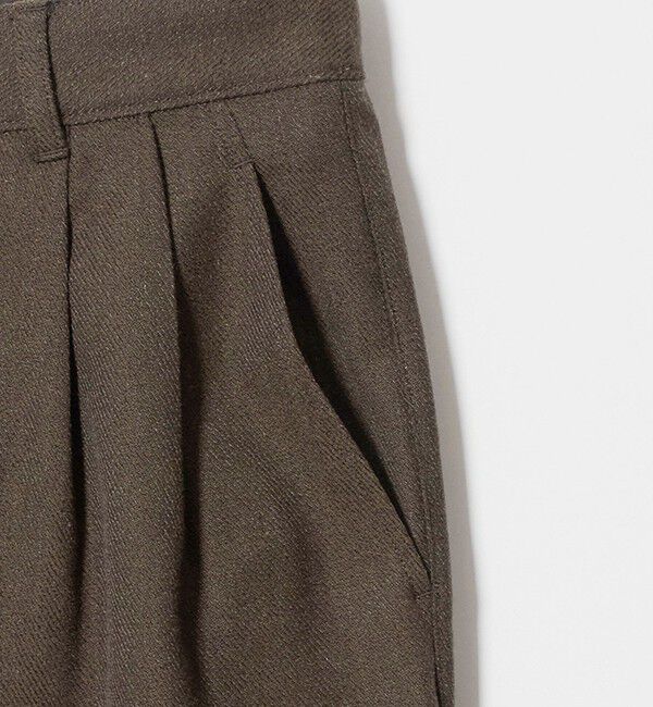 UNITED ARROWS green label relaxing「［size SHORTあり］メランジ カルゼ ワイド パンツ」|その他|