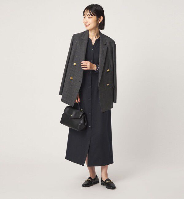 UNITED ARROWS green label relaxing「ダブルタック ワンピース ウォッシャブル」|ワンピース|