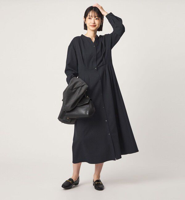 UNITED ARROWS green label relaxing「ダブルタック ワンピース ウォッシャブル」|ワンピース|