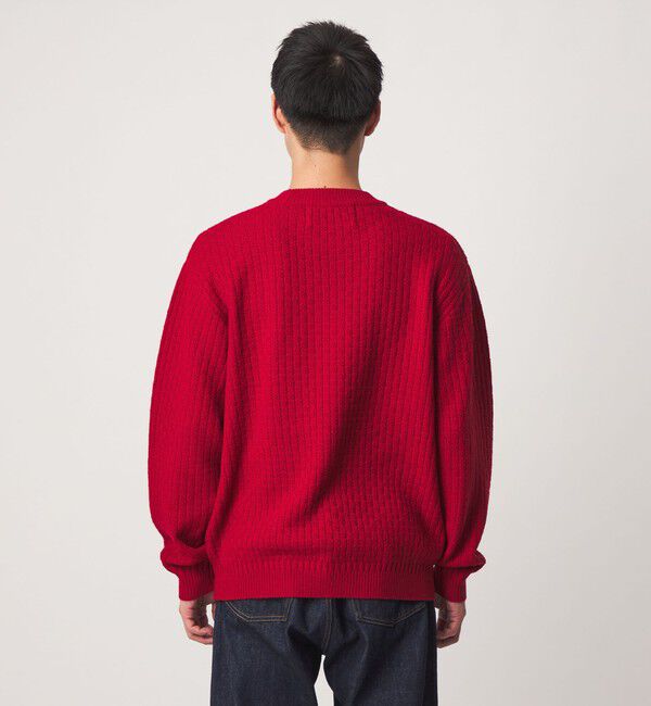 UNITED ARROWS green label relaxing「ハミルトンラムズウール ナイロン ワイドネック ニット」|ニット・セーター|