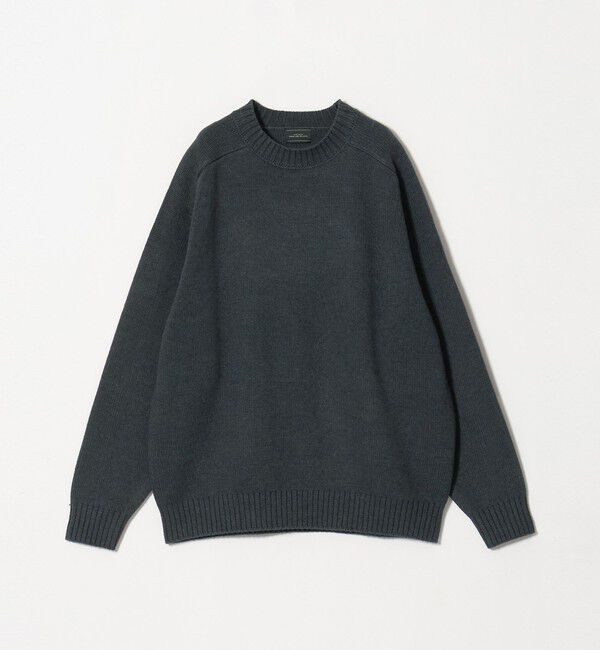 UNITED ARROWS green label relaxing「フェード サドル クルーネック ニット -ハンドウォッシャブル-」|ニット・セーター|
